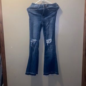 Never worn American eagle flares